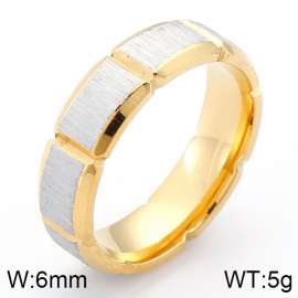 Stainless Steel Gold-plating Ring