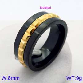 Stainless Steel Black-plating Ring