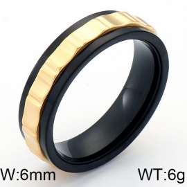 Stainless Steel Black-plating Ring