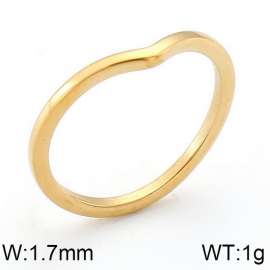 Stainless Steel Gold-plating Ring