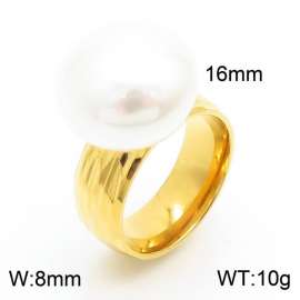 Stainless Steel Gold-plating Ring