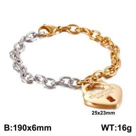 Stainless Steel Gold-plating Bracelet