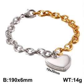 Stainless Steel Gold-plating Bracelet