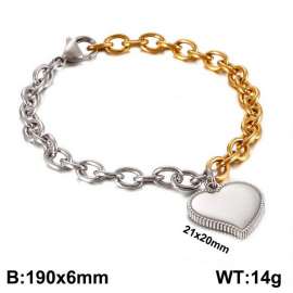 Stainless Steel Gold-plating Bracelet