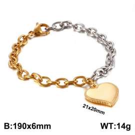 Stainless Steel Gold-plating Bracelet