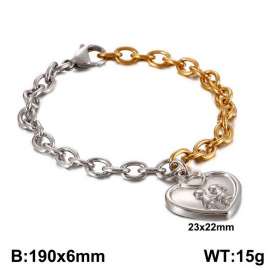 Stainless Steel Gold-plating Bracelet