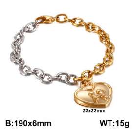 Stainless Steel Gold-plating Bracelet
