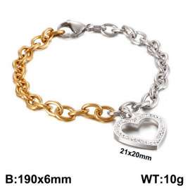 Stainless Steel Gold-plating Bracelet
