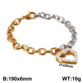 Stainless Steel Gold-plating Bracelet