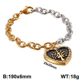 Stainless Steel Gold-plating Bracelet