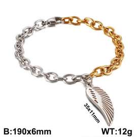 Stainless Steel Gold-plating Bracelet