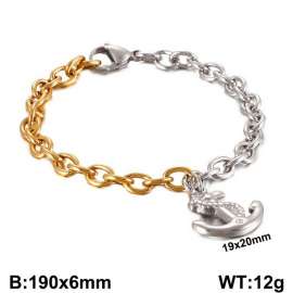 Stainless Steel Gold-plating Bracelet