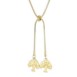 SS Gold-Plating Necklace