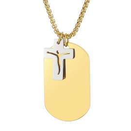 SS Gold-Plating Necklace