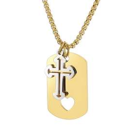 SS Gold-Plating Necklace