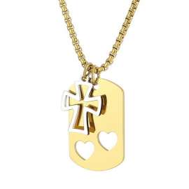 SS Gold-Plating Necklace