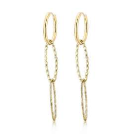 SS Gold-Plating Earring