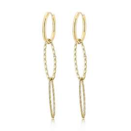 SS Gold-Plating Earring