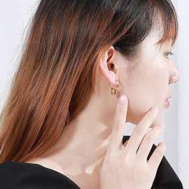 SS Gold-Plating Earring