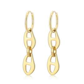 SS Gold-Plating Earring