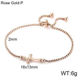 Stainless Steel Rose Gold-plating Bracelet