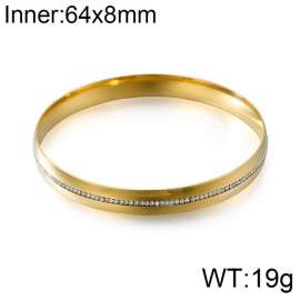 Stainless Steel Gold-plating Bangle