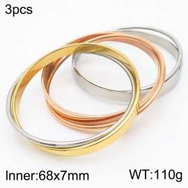 Stainless Steel Rose Gold-plating Bangle