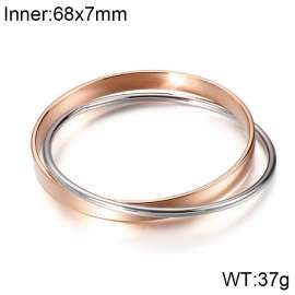 Stainless Steel Rose Gold-plating Bangle