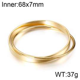 Stainless Steel Gold-plating Bangle