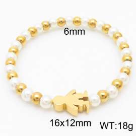 Stainless Steel Gold-plating Bracelet