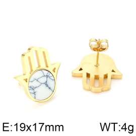 SS Gold-Plating Earring