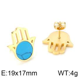 SS Gold-Plating Earring