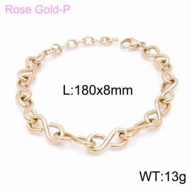 Stainless Steel Rose Gold-plating Bracelet
