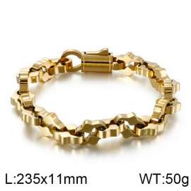 Stainless Steel Gold-plating Bracelet