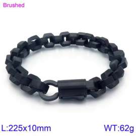 Stainless Steel Black-plating Bracelet