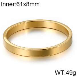 Stainless Steel Gold-plating Bangle