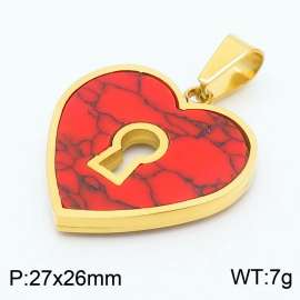 Stainless Steel Gold-plating Pendant