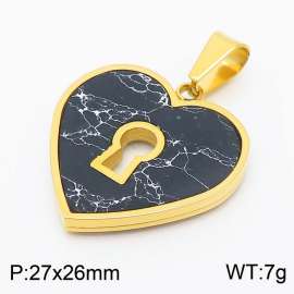 Stainless Steel Gold-plating Pendant