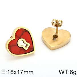 SS Gold-Plating Earring