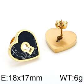 SS Gold-Plating Earring