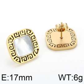 SS Gold-Plating Earring