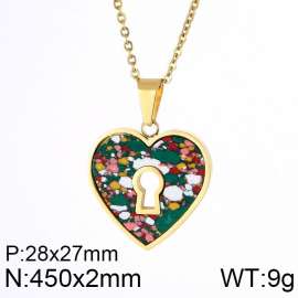 Stainless Steel Gold-plating Pendant