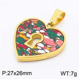 Stainless Steel Gold-plating Pendant