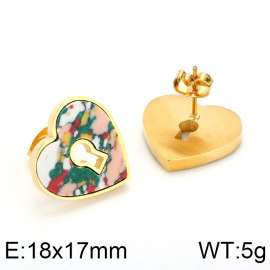 SS Gold-Plating Earring