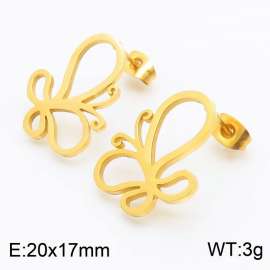 SS Gold-Plating Earring