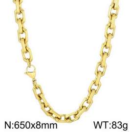SS Gold-Plating Necklace