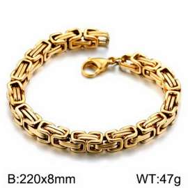 Stainless Steel Gold-plating Bracelet