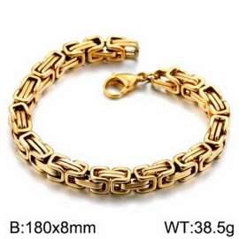 Stainless Steel Gold-plating Bracelet