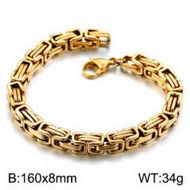 Stainless Steel Gold-plating Bracelet