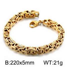 Stainless Steel Gold-plating Bracelet